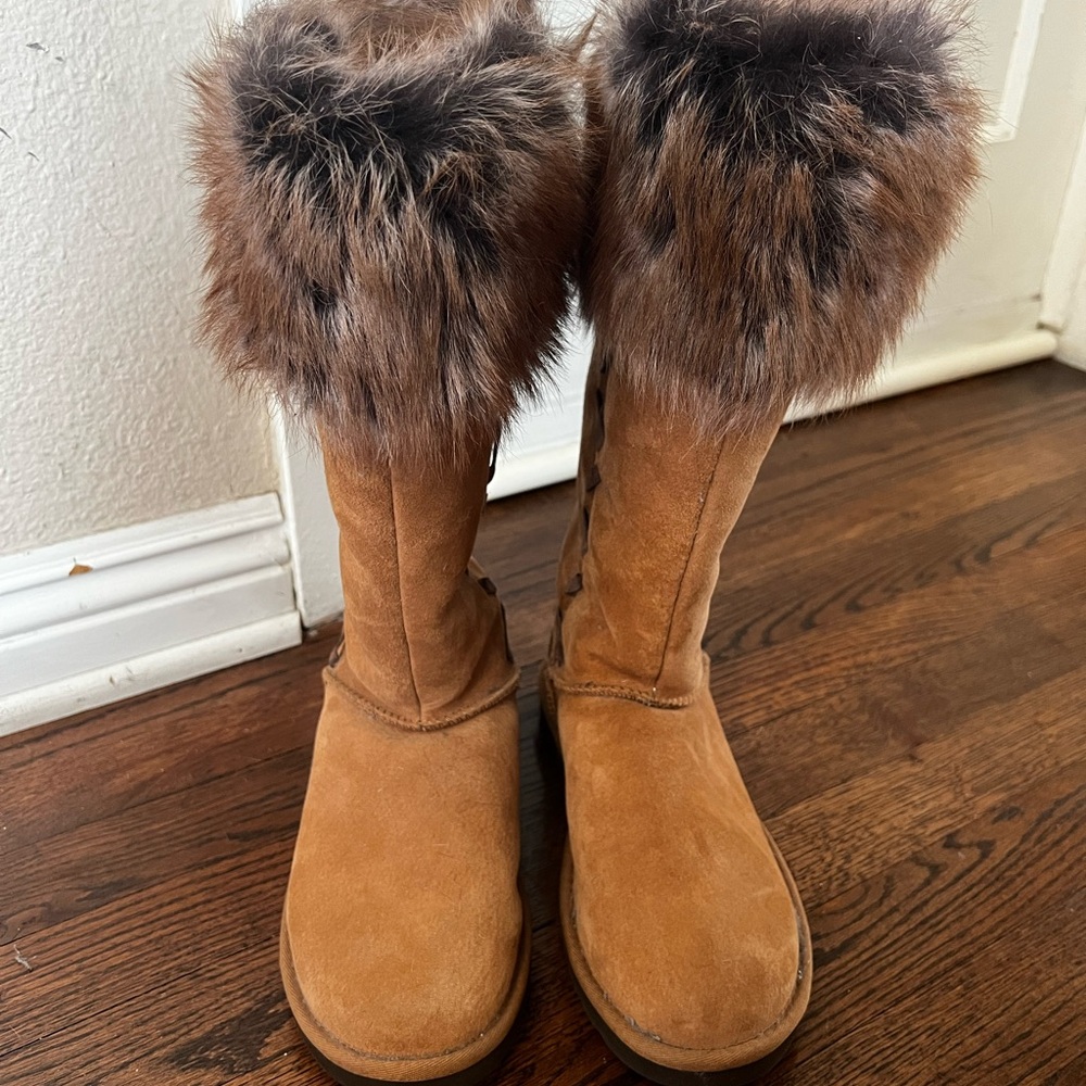 NEW UGG Rosana Brown Tall Boots